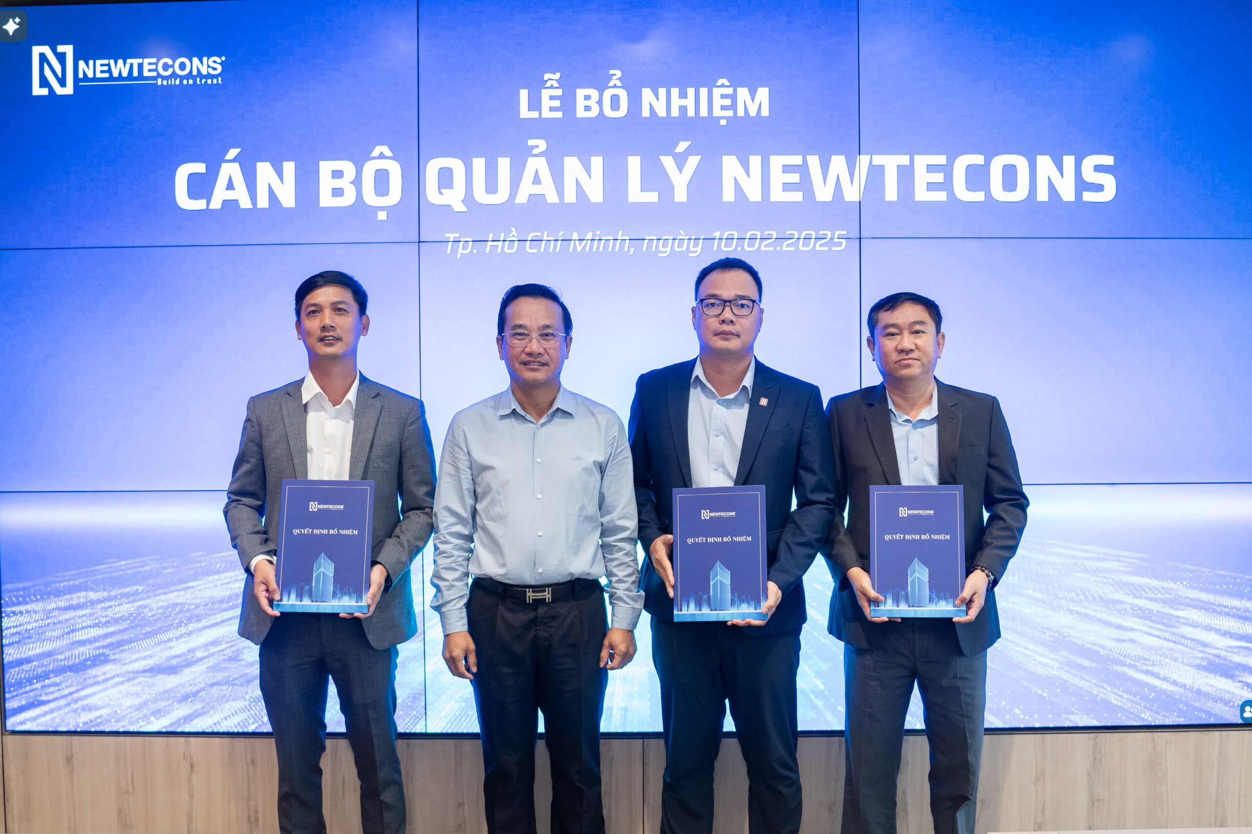 NEWTECONS LUÂN CHUYỂN VÀ BỔ NHIỆM VỊ TRÍ QUẢN LÝ
