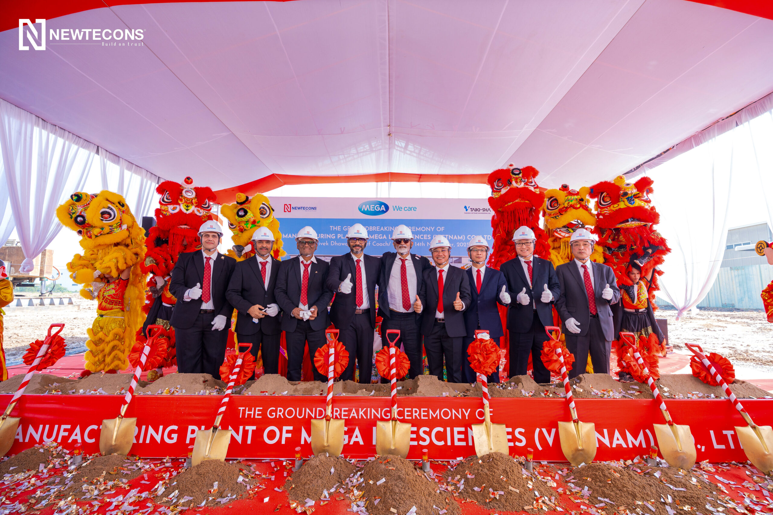 NEWTECONS KHỞI CÔNG MEGA LIFESCIENCES – KHỞI TẠO NHỮNG GIÁ TRỊ SỨC KHỎE BỀN VỮNG